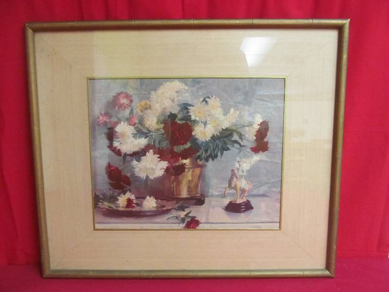 lot 147 image: vintage floral print