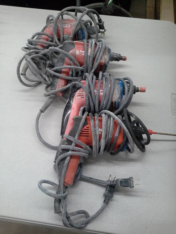 lot 295 image: (4) Hilti SD4500 Drywall Screwdriver