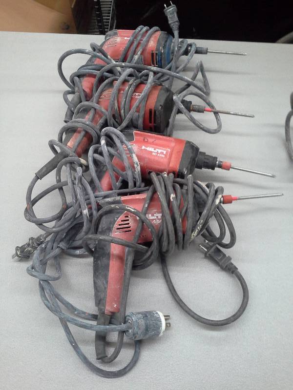 lot 296 image: (4) Hilti SD4500 Drywall Screwdriver