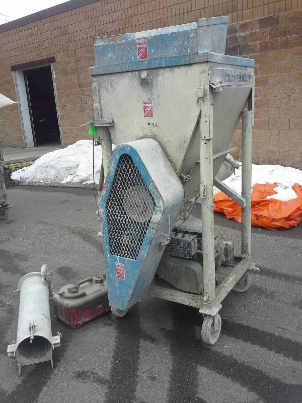lot 313 image: Putzmeister WM-120 Mixer