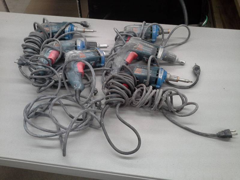lot 320 image: (6) Bosch SG45M Drywall Screw Guns