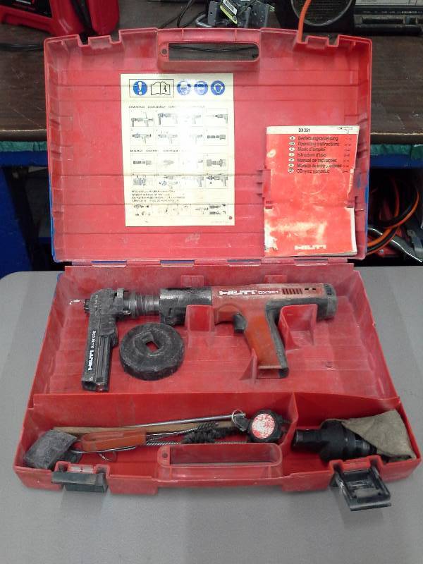 lot 330 image: Hilti DX 351 Powder Actuated Tool