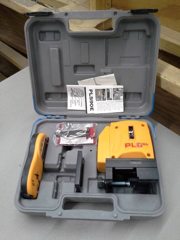 lot 356 image: Pacific Laser PLS90E Laser Level
