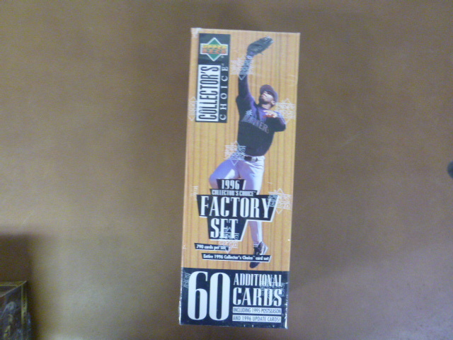 1996 Upper Deck Baseball Cards
