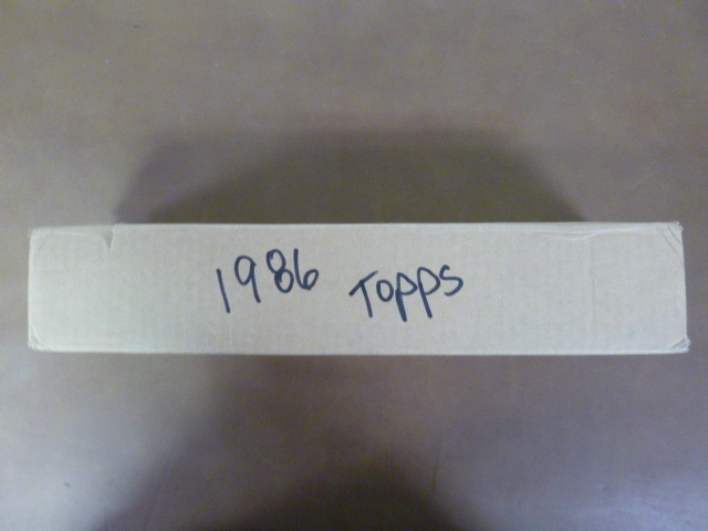 1986 Topps Baseball Cards