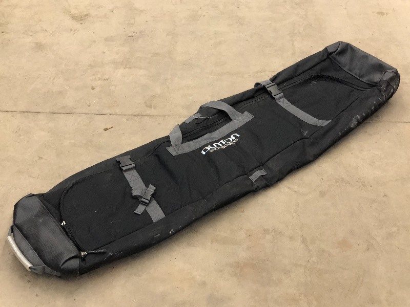 lot 16 image: Burton Wheeled Snowboard Case ...