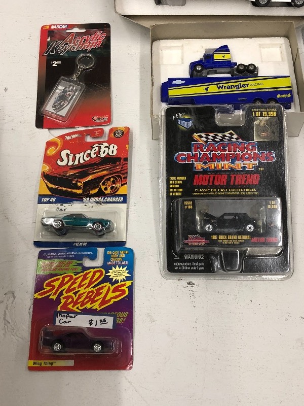 lot 63 image: Box Of Assorted Collectible Scale C...