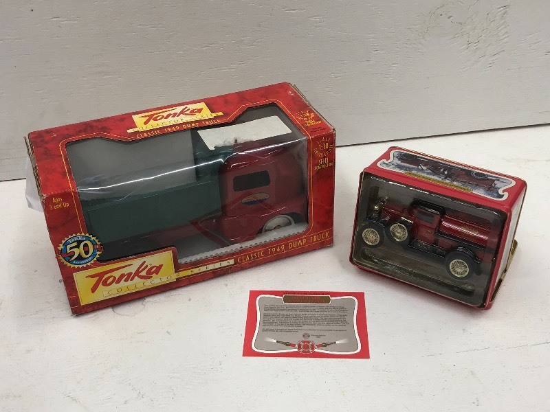 lot 66 image: (1) Tonka Collector Dump Truck & (1...