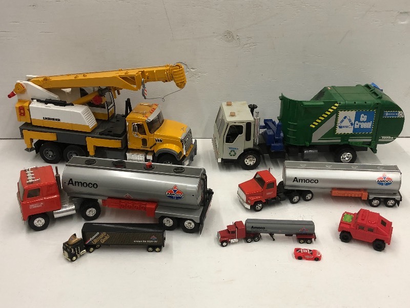 lot 82 image: Lot Of Assorted Childrens Truck Toy...