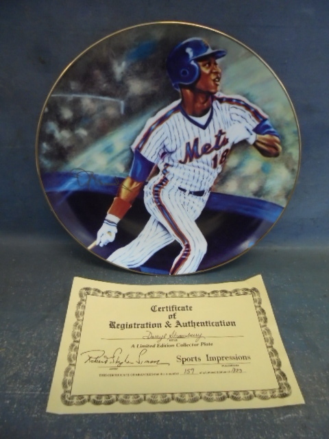 Darryl Strawberry Collector Plate