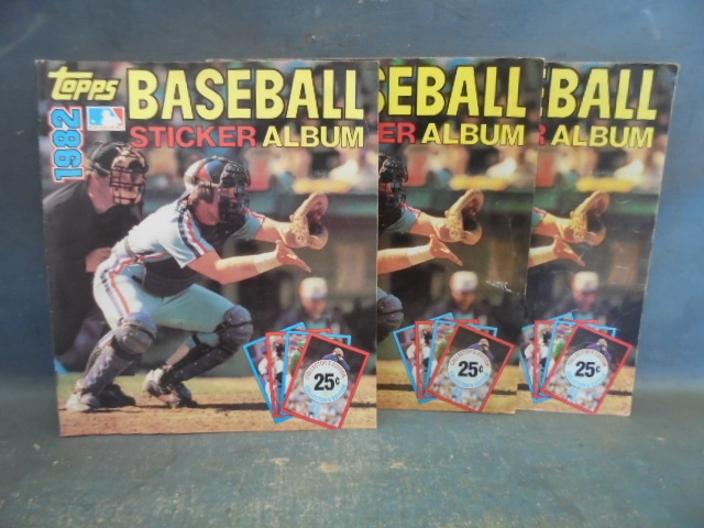 Baseball Sticker Albums