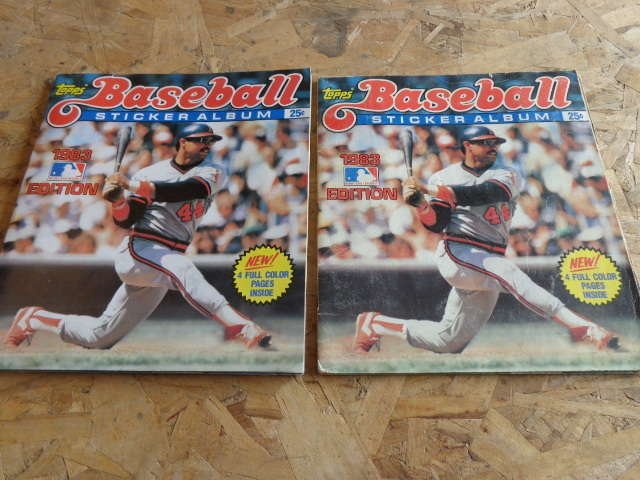 1983 2 Topps Baseball Sticker Album