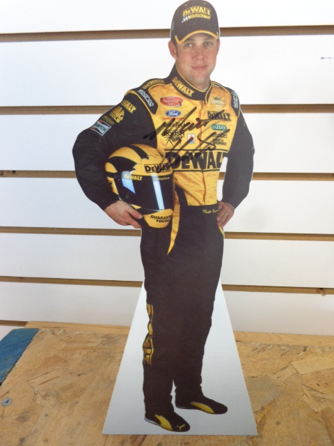 Matt Kenseth Autographed Stand Up Cutout