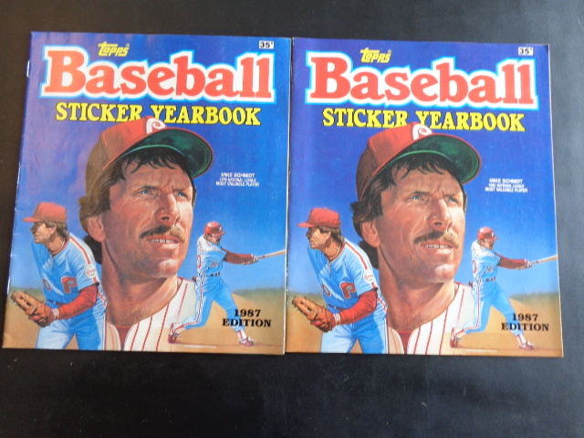 1987 Topps Baseball Sticker Album