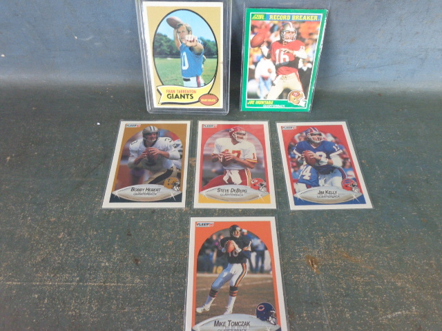 Quarterback Football Cards with Fran Tarkenton