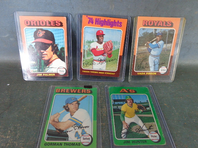 1975 Topps Baseball Cards