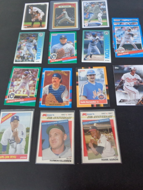 Vintage Baseball Cards with Harmon Killebrew