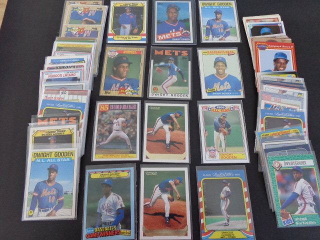 Over 100 Baseball Cards With A 1985 Rookie Dwight Gooden