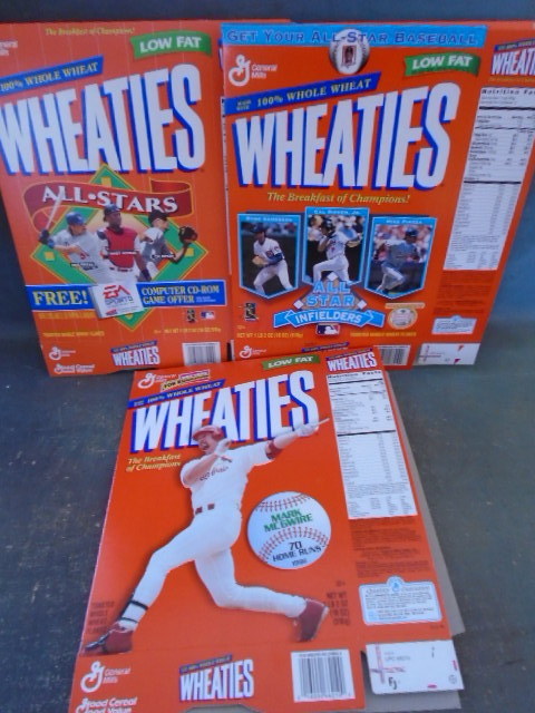 Wheaties Baseball Boxes