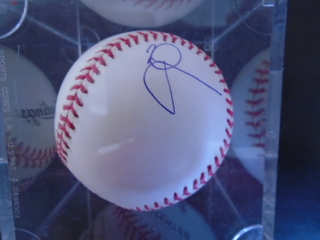 Signed Baseball By Mark McGwire In Case