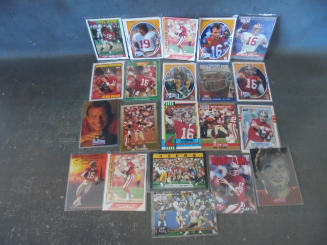 Vintage Joe Montana Football Cards