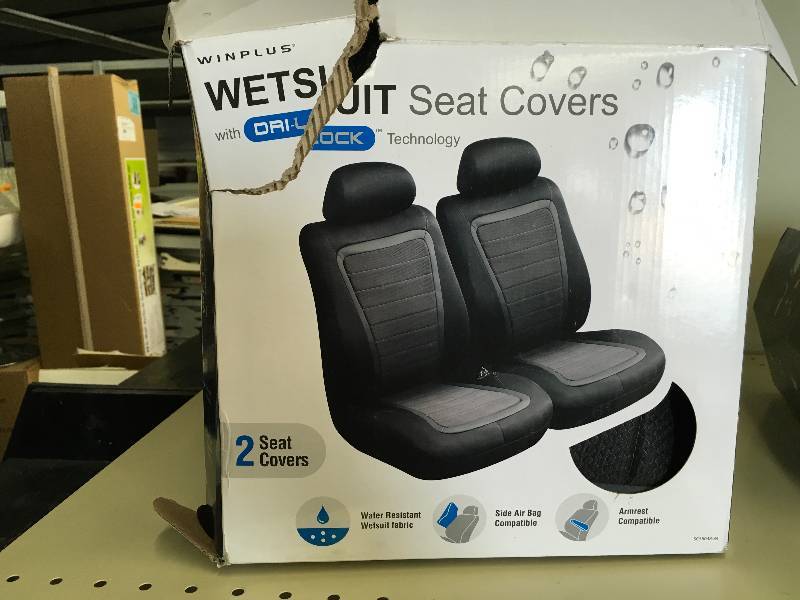 WET SUIT SEAT COVERS, RETAIL $24.99