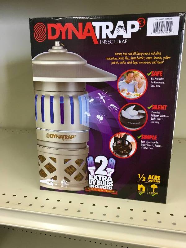 DYNATRAP INSECT TRAP FY17, RETAIL $69.99