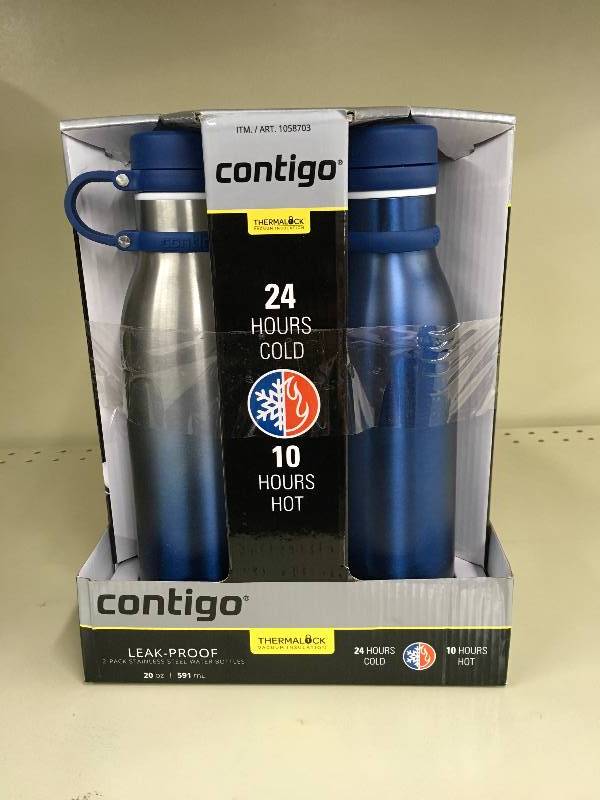 MATTERHORN SS WATER BOTTLE, RETAIL $12.99