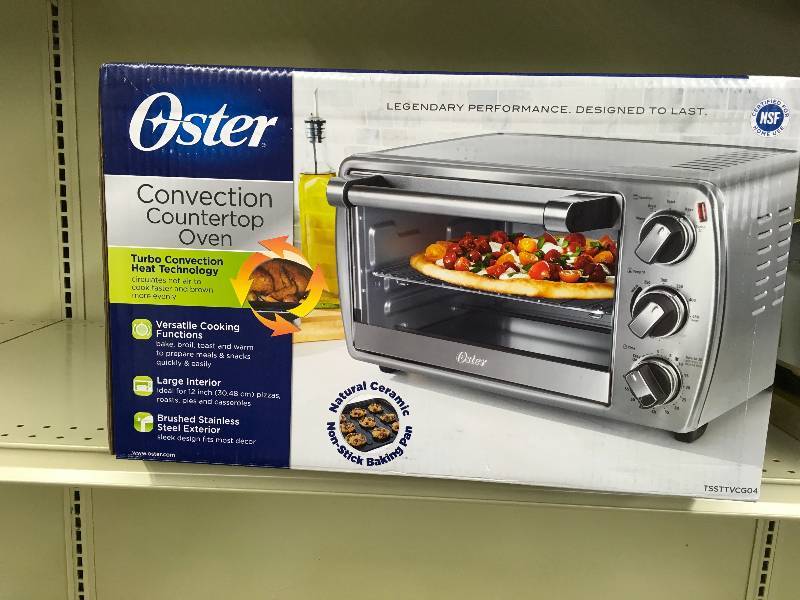 OSTER COUNTERTOP OVEN, RETAIL $49.99