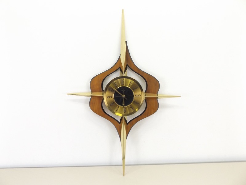 Art Deco Mid Century Welby Wall Clock