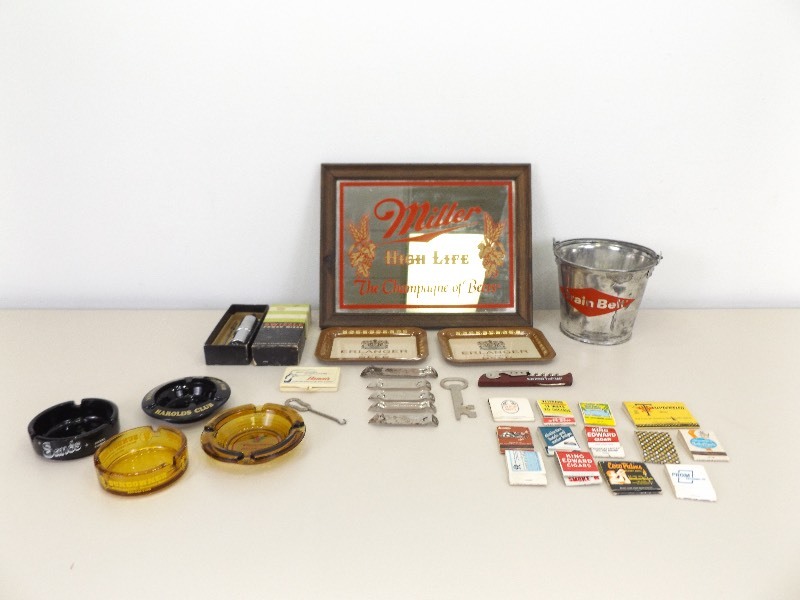 Lot of Beer, etc. Advertising Items