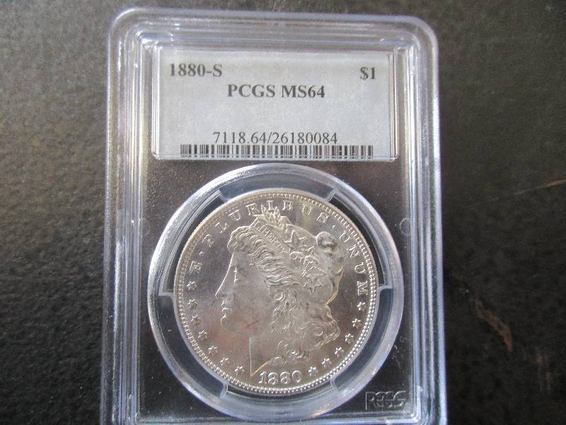 1880-S Morgan Silver Dollar