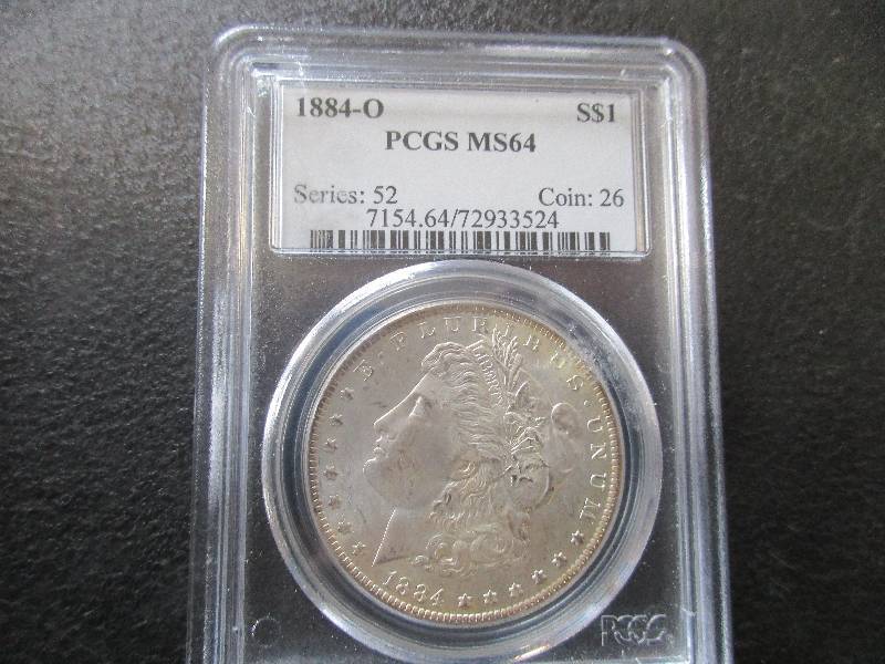 1884-O Morgan Silver Dollar