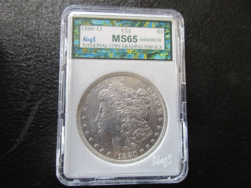 1880-O Morgan Silver Dollar
