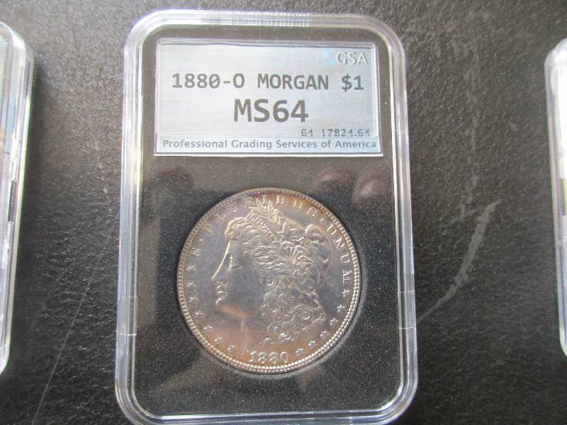 1880-O Morgan Silver Dollar