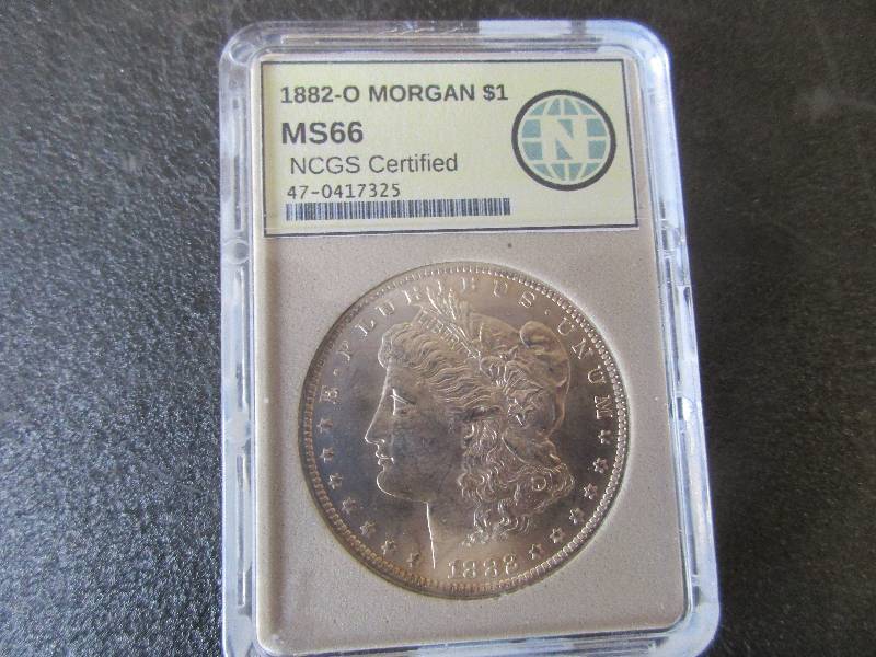 1882-O Morgan Silver Dollar
