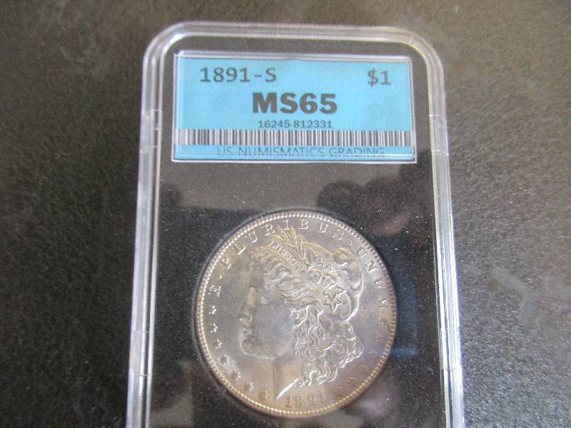 1891-S Morgan Silver Dollar