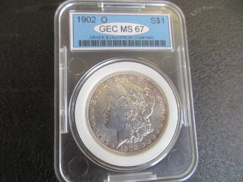 1902-O Morgan Silver Dollar