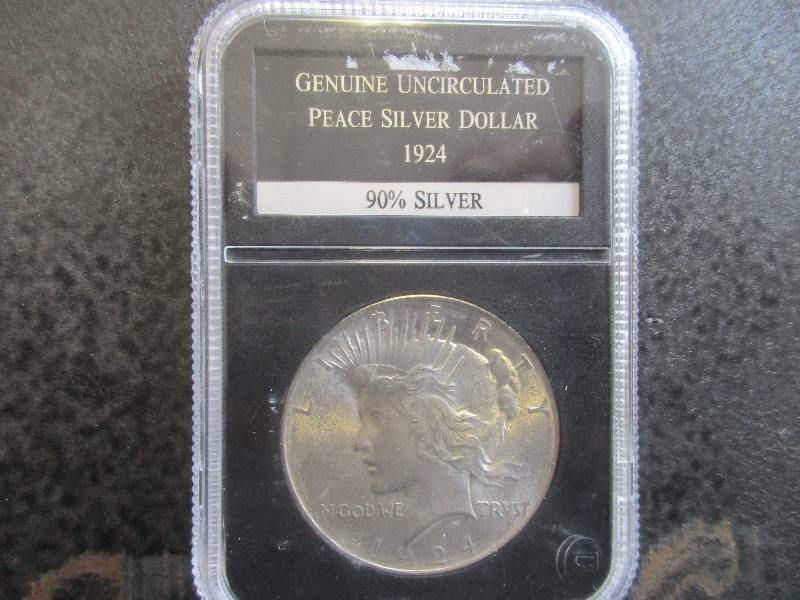 1924 Peace Dollar