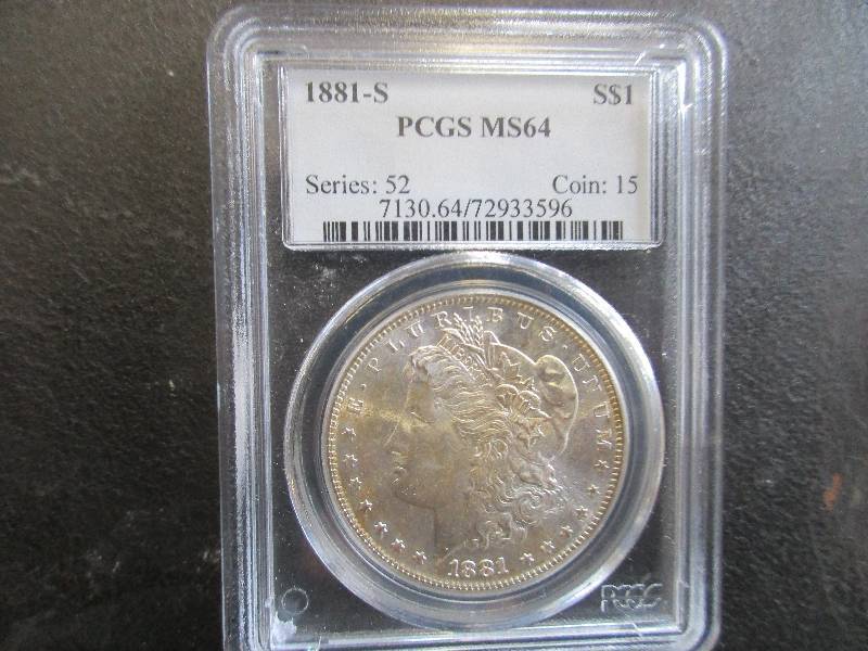 1881-S Morgan Silver Dollar