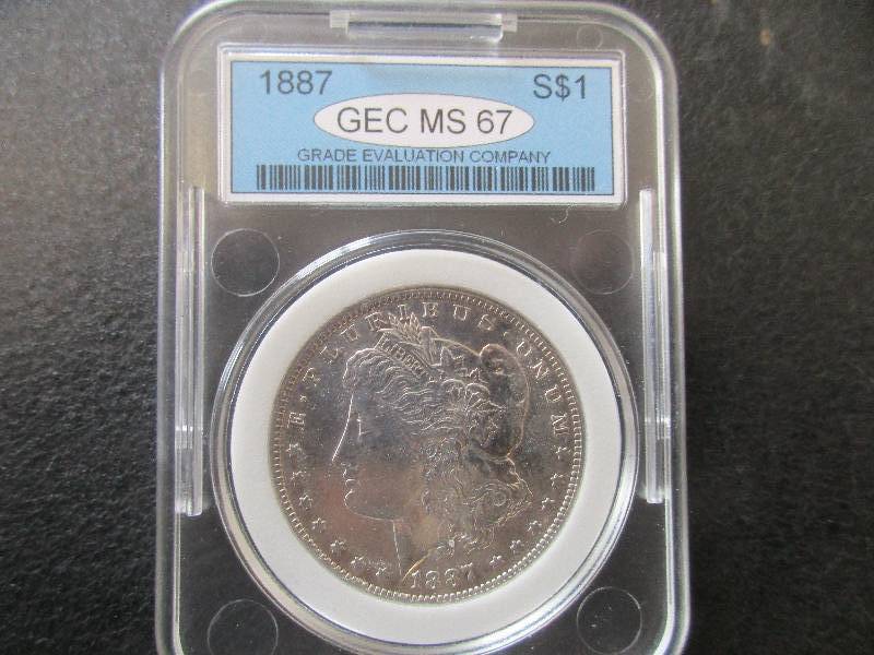 1887 Morgan Silver Dollar