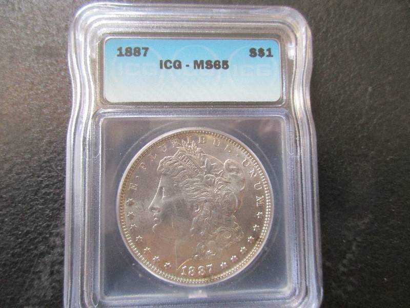 1887 Morgan Silver Dollar