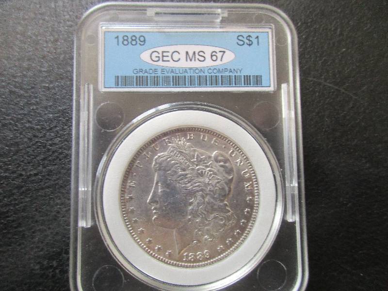 1889 Morgan Silver Dollar