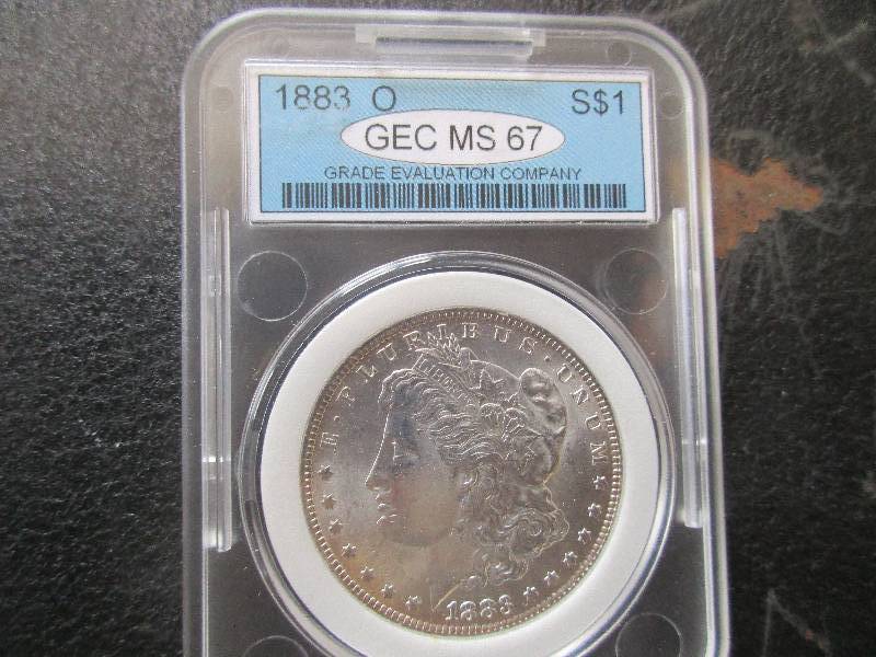 1883-O Morgan Silver Dollar