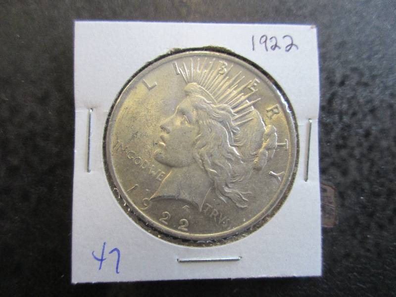 1922 Peace Dollar