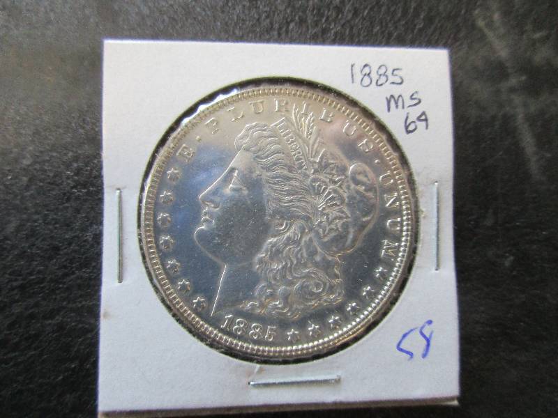 1885 Morgan Silver Dollar