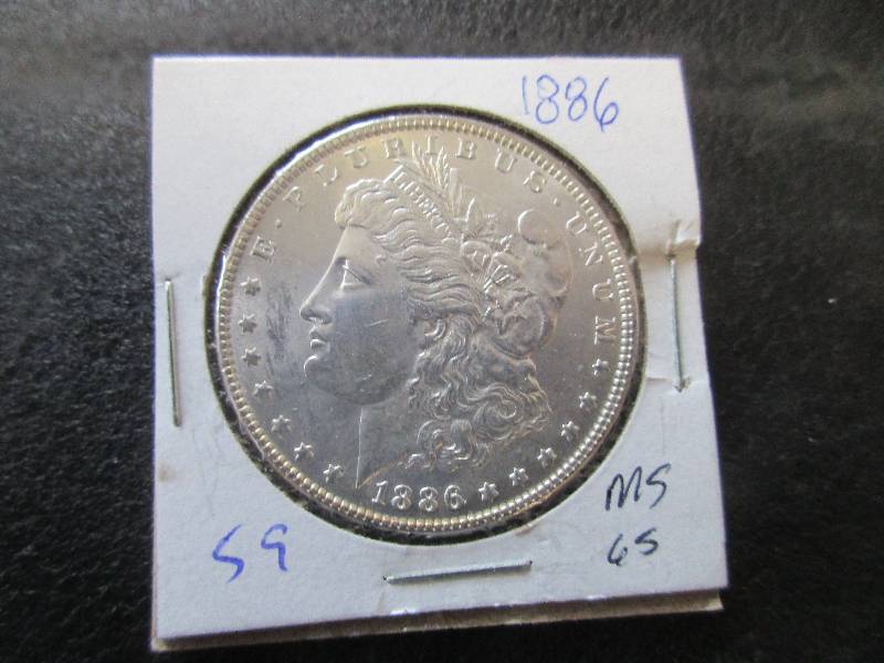 1886 Morgan Silver Dollar