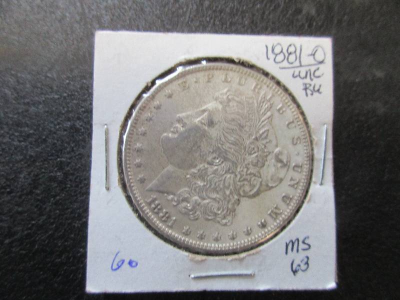1881-O Morgan Silver Dollar