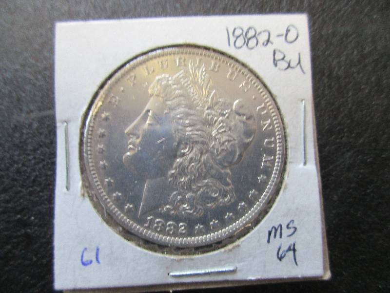 1882-O Morgan Silver Dollar