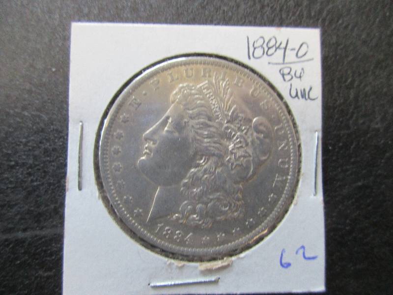 1884-O Morgan Silver Dollar